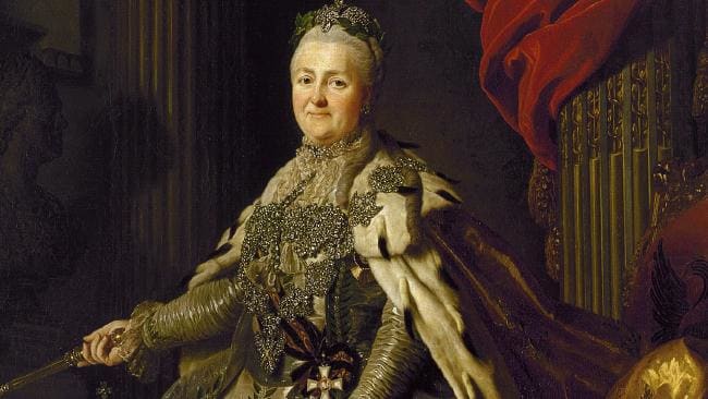 Portrait of Catherine II, Alexander Roslin.